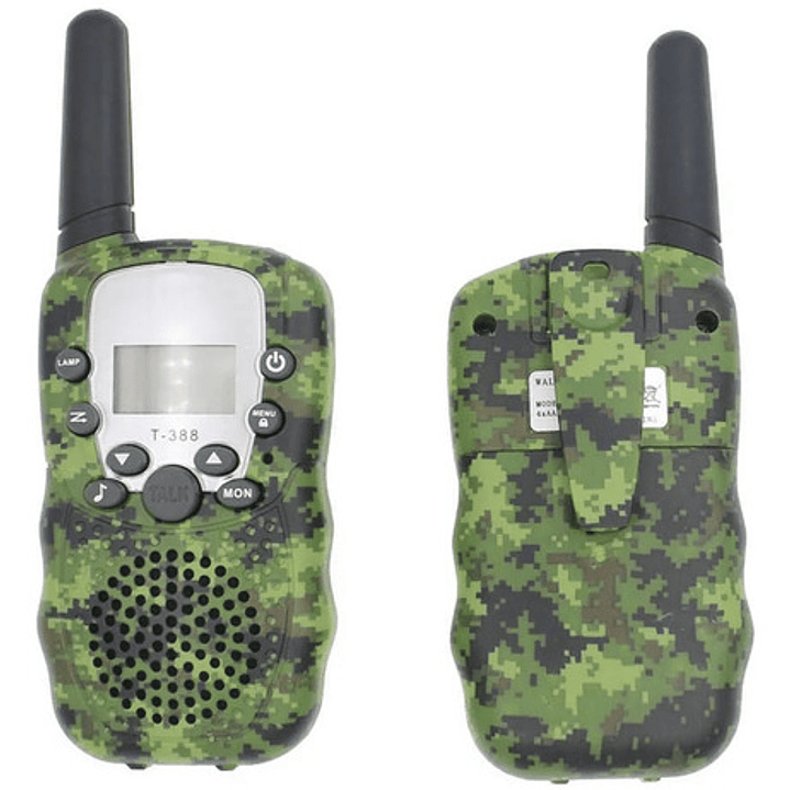 Walkie Talkies Para Niños T-388 Larga Distancia 22 Canales 3