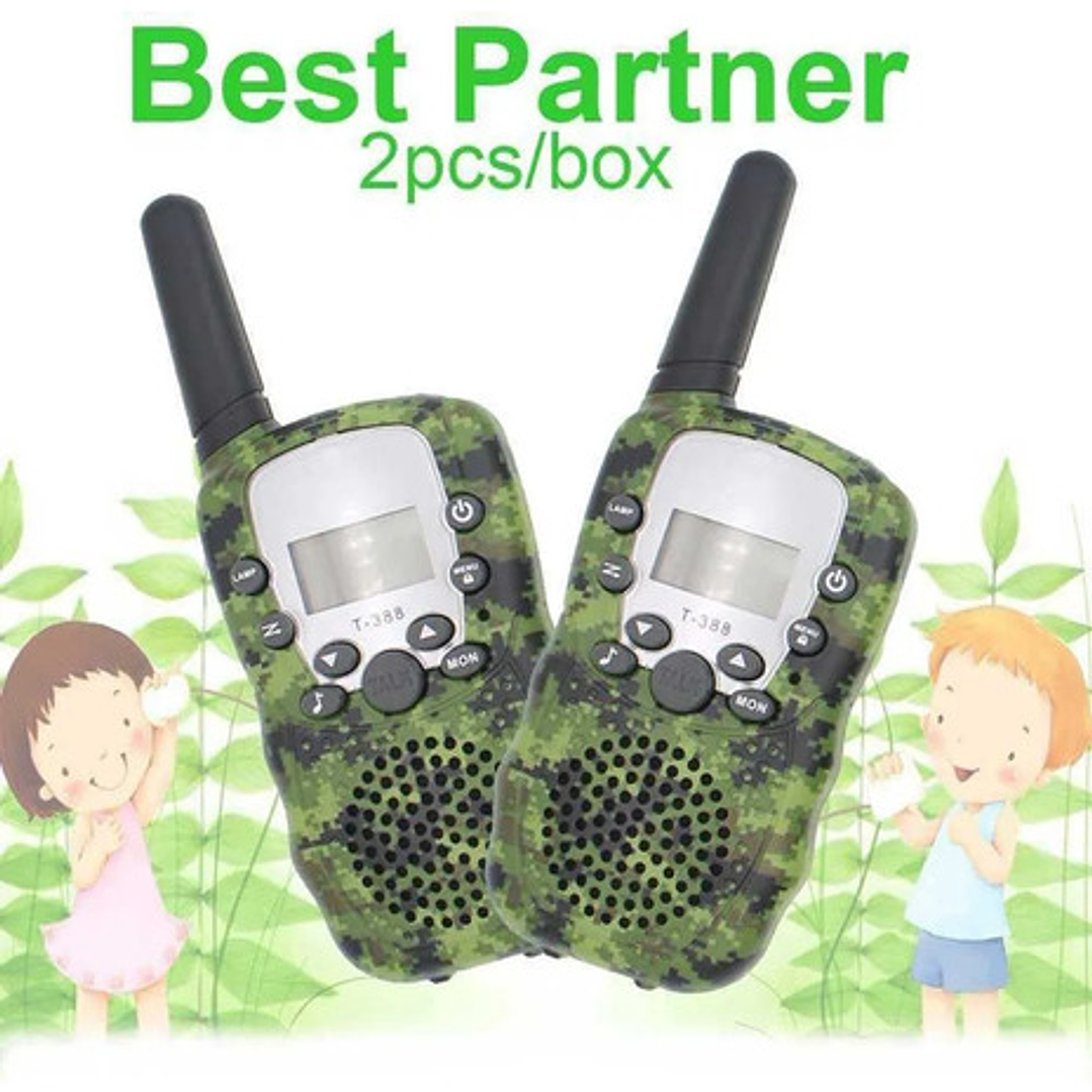 Walkie Talkies Para Niños T-388 Larga Distancia 22 Canales 5