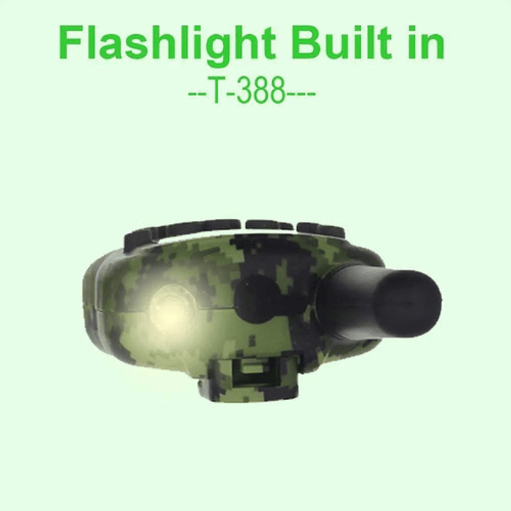 Walkie Talkies Para Niños T-388 Larga Distancia 22 Canales 7