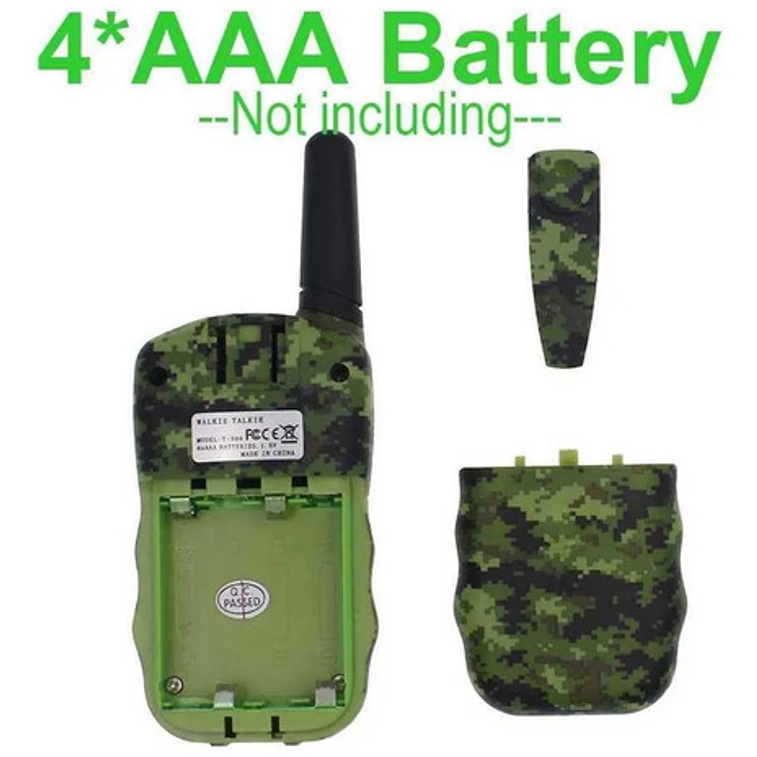 Walkie Talkies Para Niños T-388 Larga Distancia 22 Canales 8
