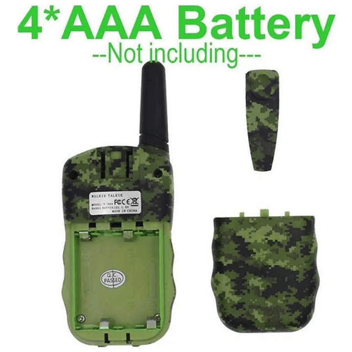 Walkie Talkies Para Niños T-388 Larga Distancia 22 Canales 8