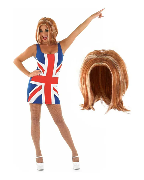 Disfraz De Union Jack De Fun Shack Para Mujer, Estrella Pop