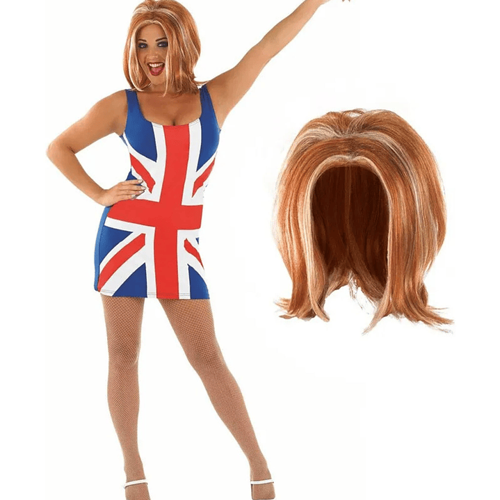 Disfraz De Union Jack De Fun Shack Para Mujer, Estrella Pop 1