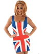 Disfraz De Union Jack De Fun Shack Para Mujer, Estrella Pop - Miniatura 2
