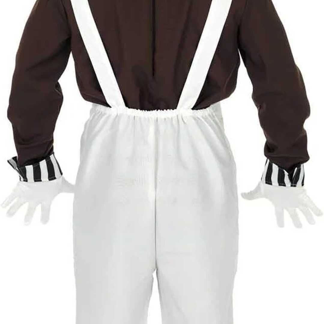 Disfraz Umpa Lumpa de fábrica de chocolate Fun Shack 3