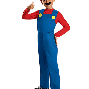 DISFRAZ NINTENDO MARIO BROSS FANCY