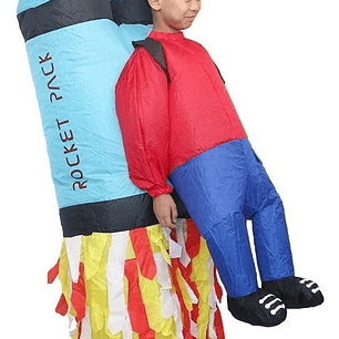 Disfraz Inflable De Halloween 2025 Cohete Cosplay