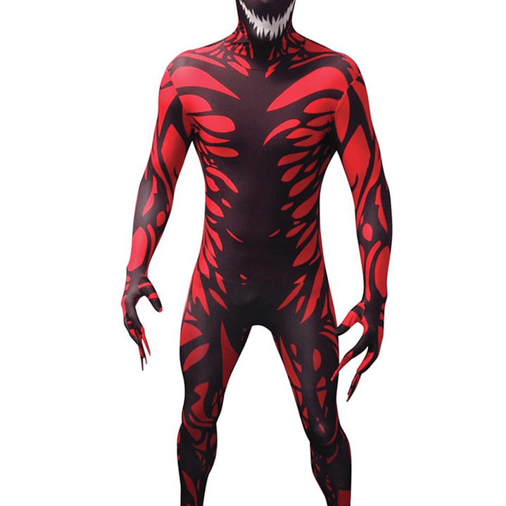 Disfraz de Carnage Morphsuit 1