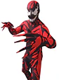 Disfraz de Carnage Morphsuit Marvel - Miniatura 2