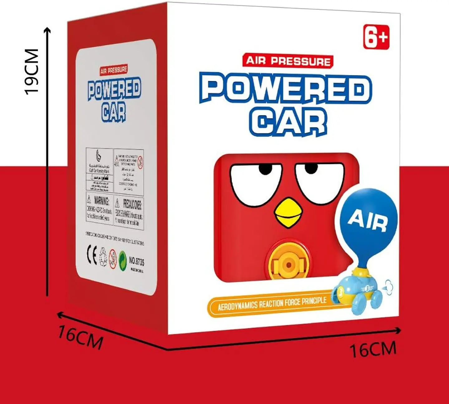 Lanzador de Autitos con propulsión Angry Bird 2