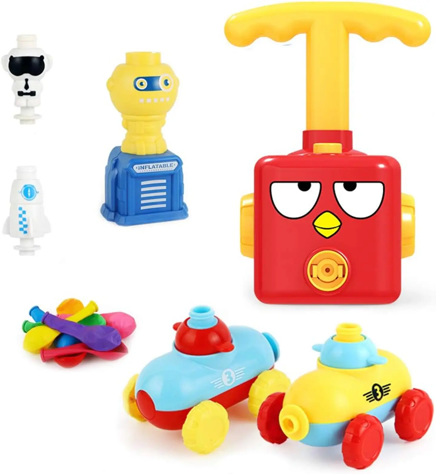 Lanzador de Autitos con propulsión Angry Bird 1