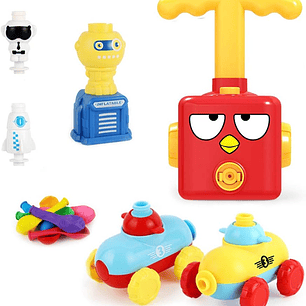 Lanzador de Autitos con propulsión Angry Bird