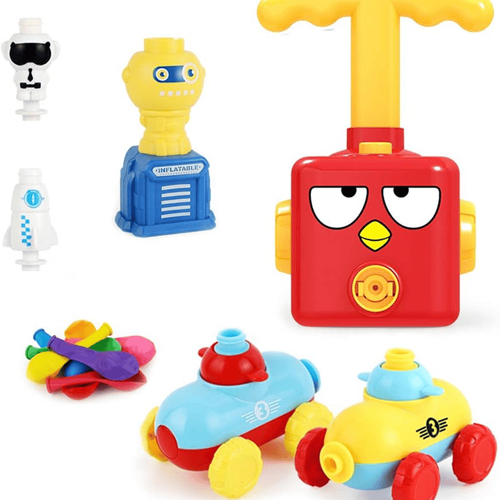 Lanzador de Autitos con propulsión Angry Bird 1