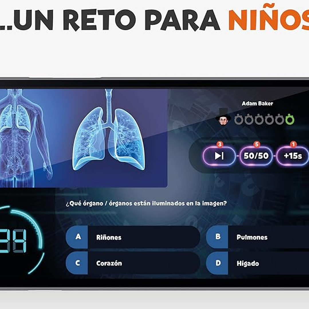 Fabuloso Juego de Mesa Trivia Conectado a una App 2