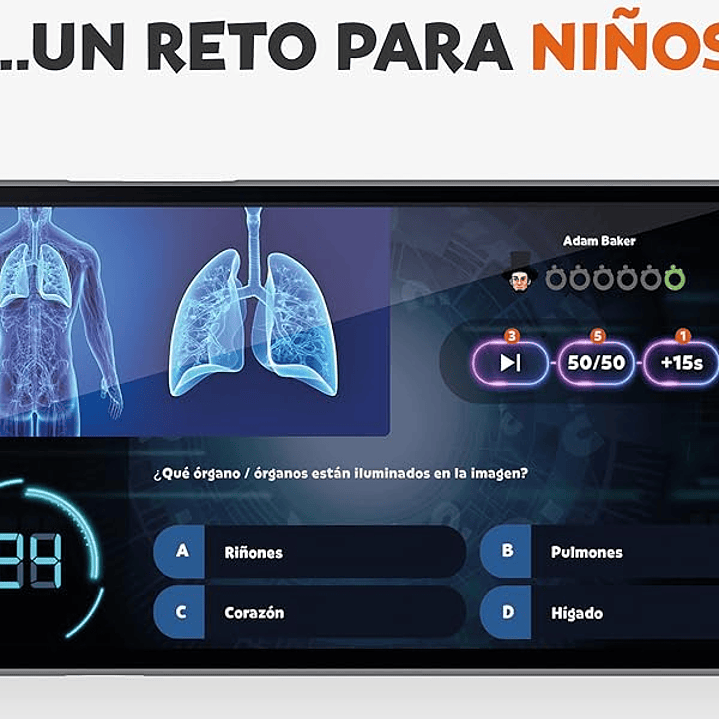 Fabuloso Juego de Mesa Trivia Conectado a una App 2