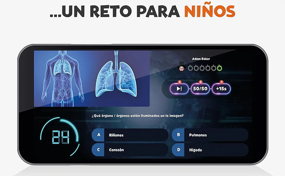Fabuloso Juego de Mesa Trivia Conectado a una App 2
