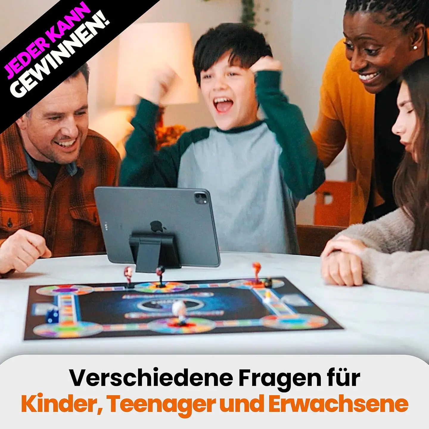 Fabuloso Juego de Mesa Trivia Conectado a una App 4