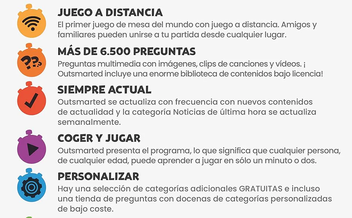 Fabuloso Juego de Mesa Trivia Conectado a una App 5