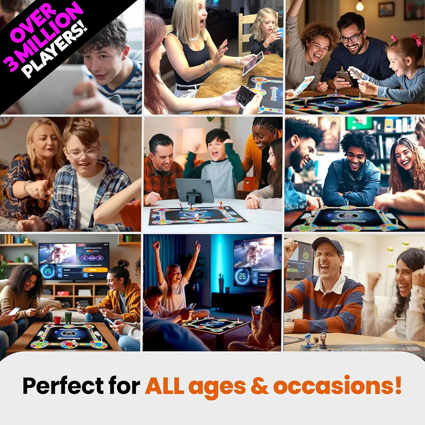 Fabuloso Juego de Mesa Trivia Conectado a una App 6