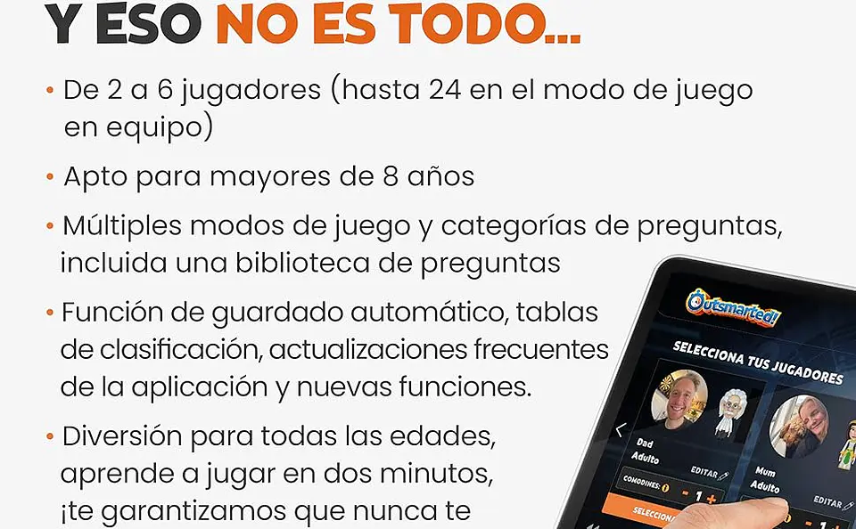 Fabuloso Juego de Mesa Trivia Conectado a una App 12