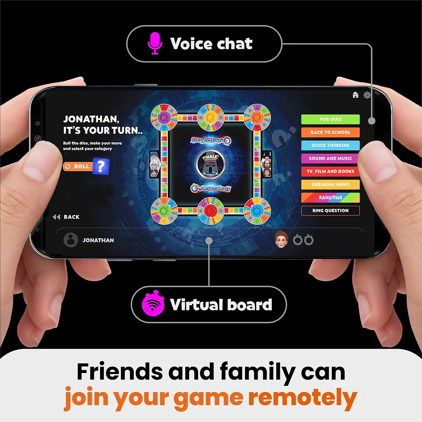 Fabuloso Juego de Mesa Trivia Conectado a una App 14