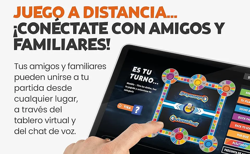 Fabuloso Juego de Mesa Trivia Conectado a una App 16