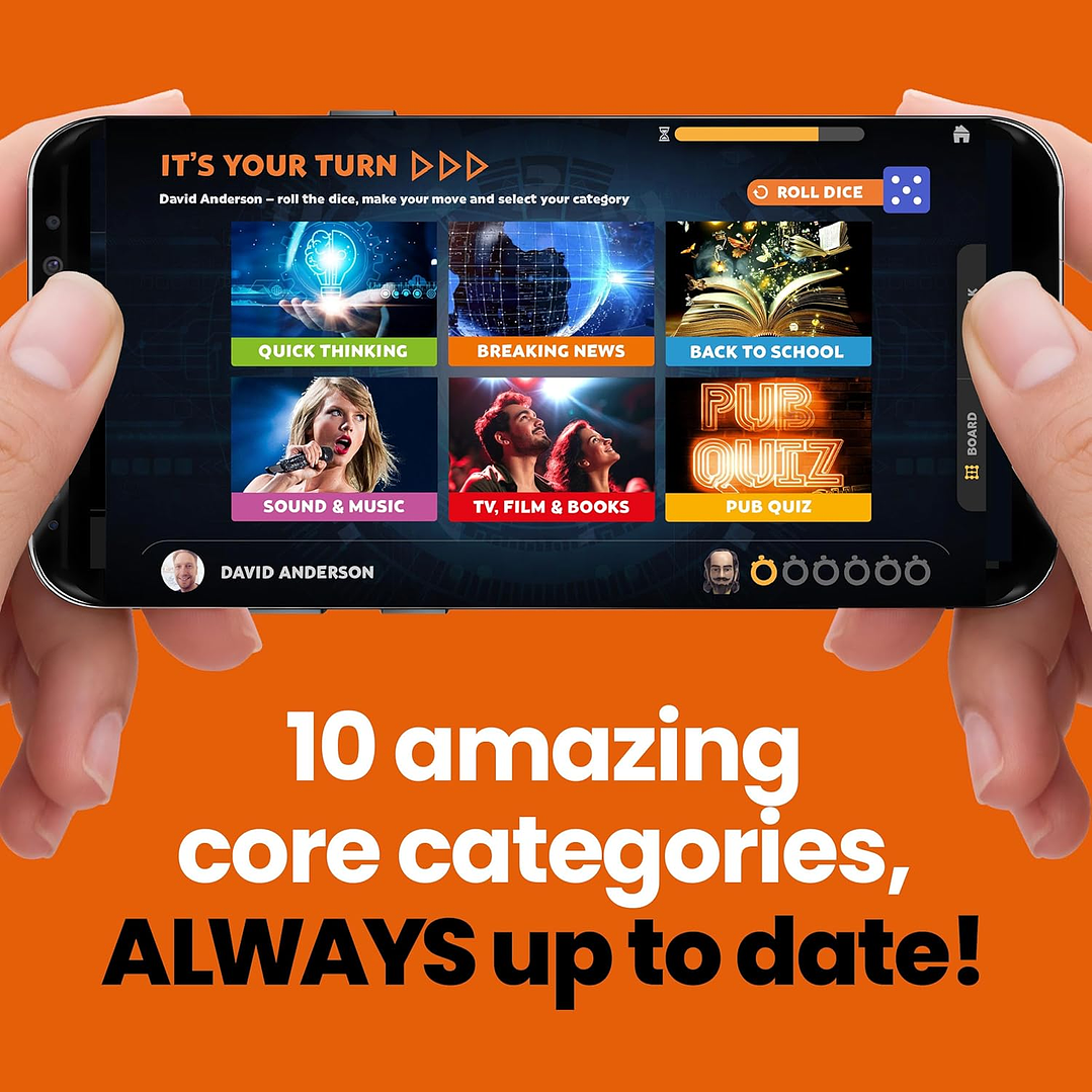 Fabuloso Juego de Mesa Trivia Conectado a una App 17