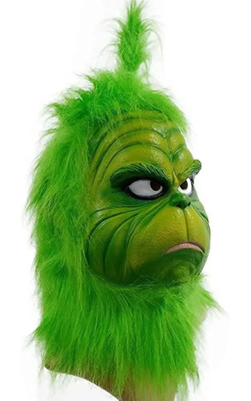 Máscara De Látex Para Cosplay Grinch De Latex 2