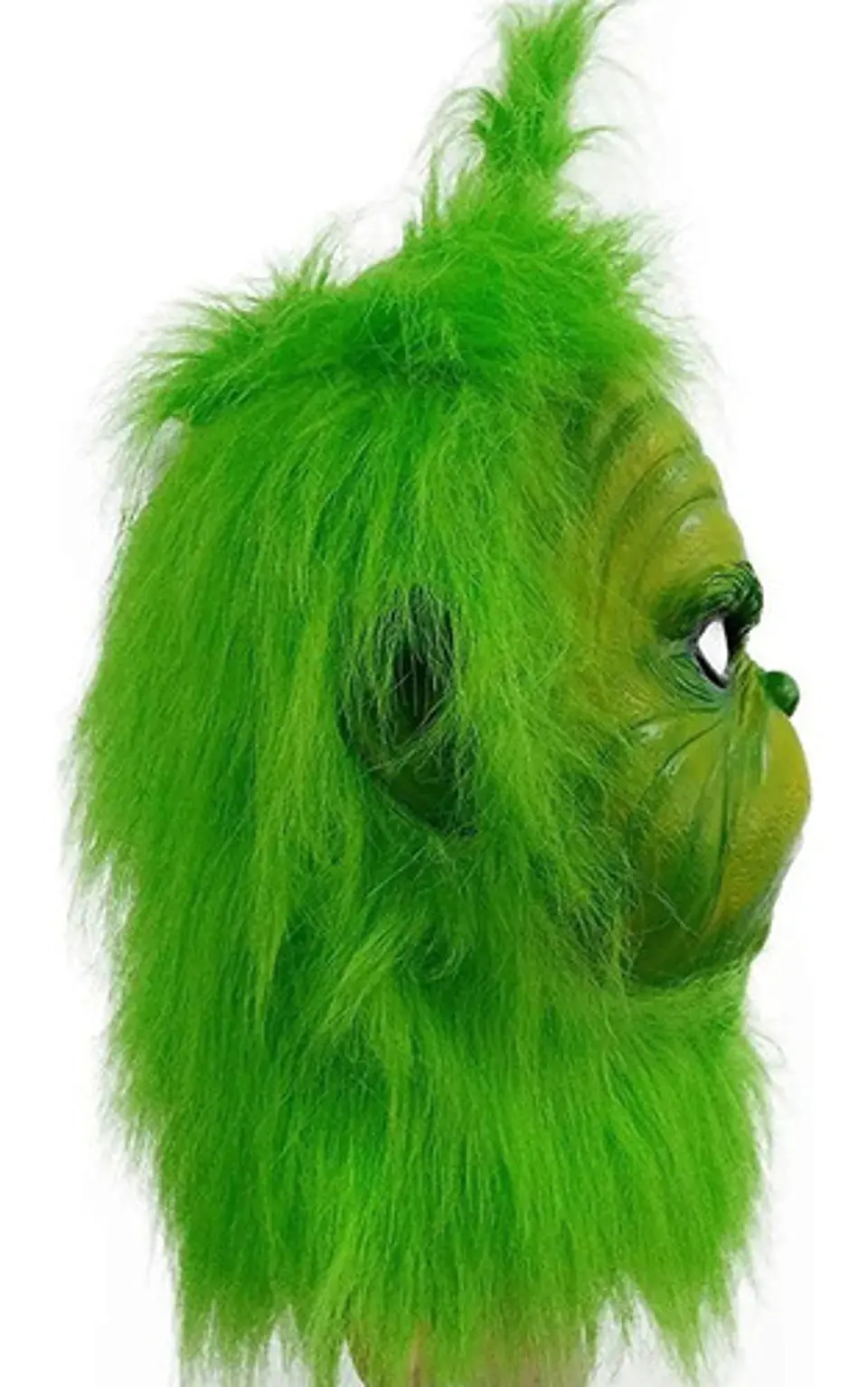 Máscara De Látex Para Cosplay Grinch De Latex 3