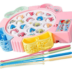 caña de pescar juguete electronico