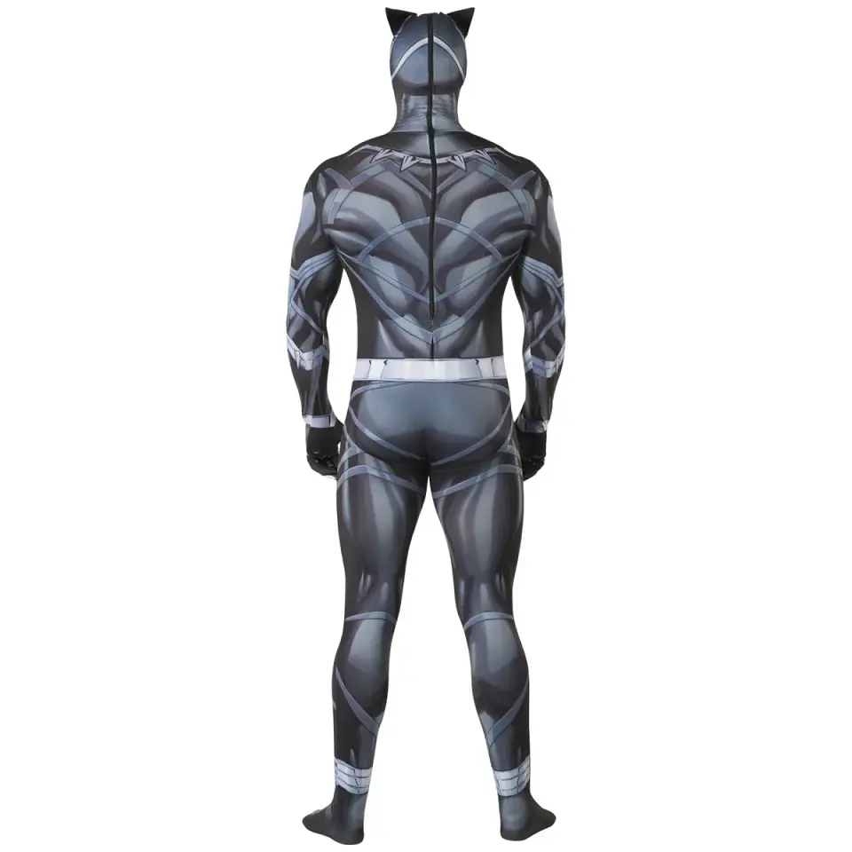 Disfraz enterito de Black Panther Marvel 3