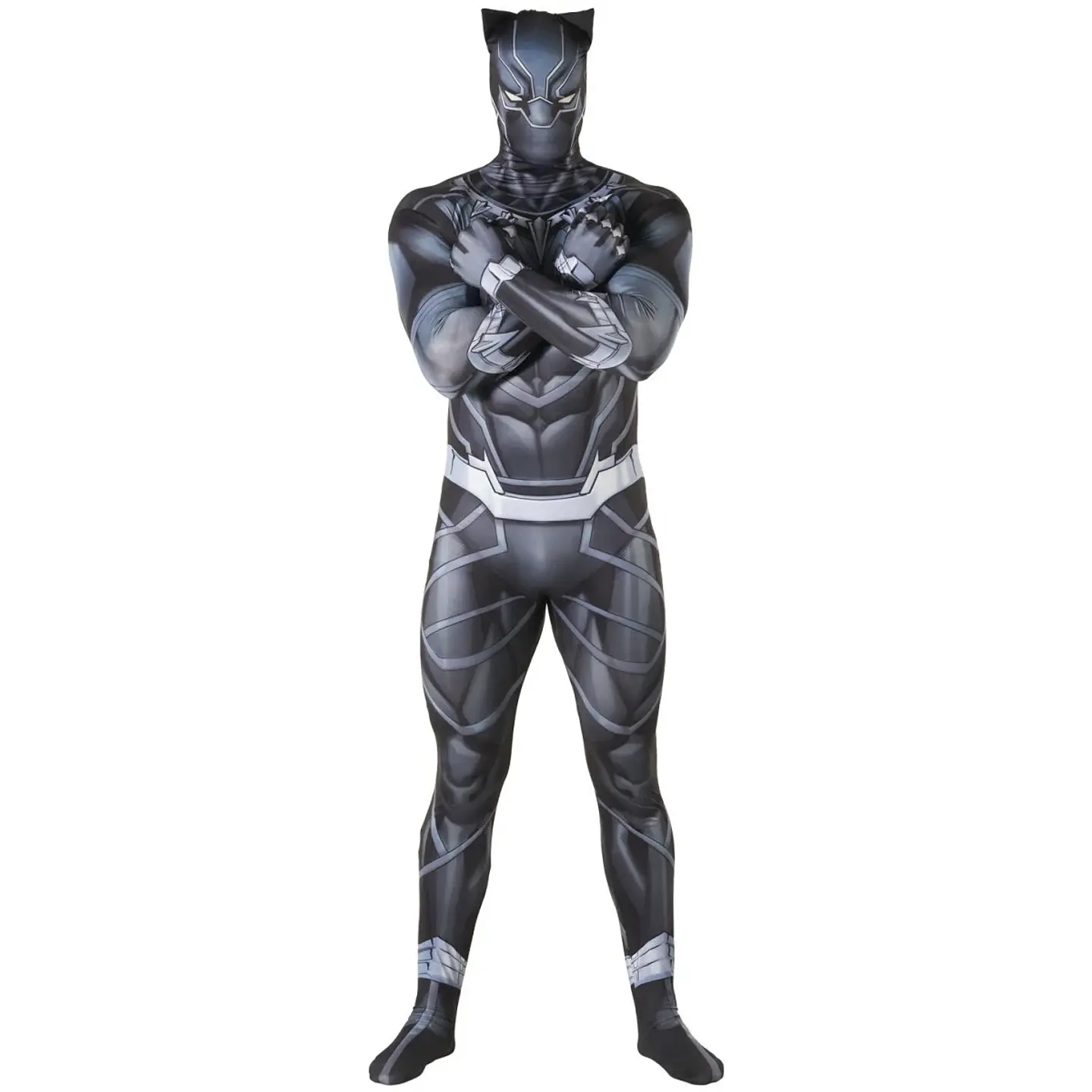 Disfraz enterito de Black Panther Marvel 4