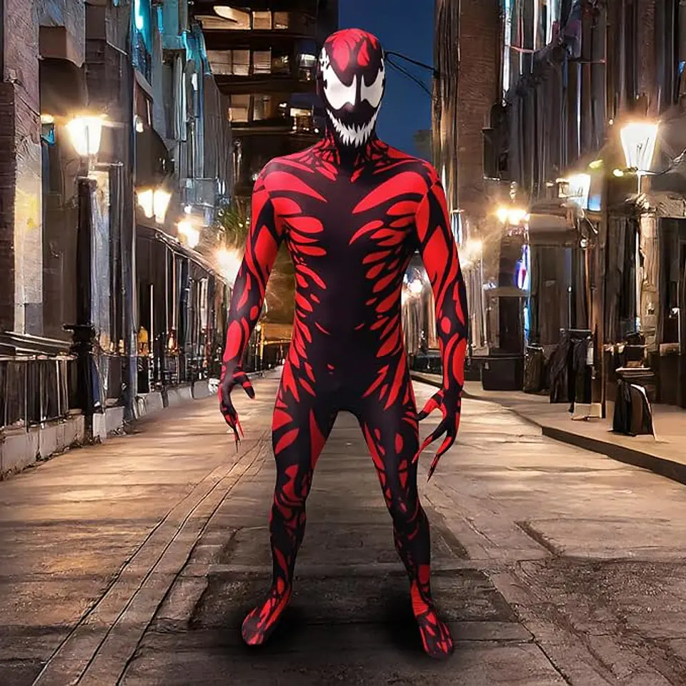 Disfraz de Carnage Morphsuit Marvel 4