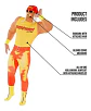 Disfraces Morph Disfraz Oficial De Hulk Hogan OFICIAL - Miniatura 2