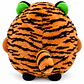 Peluche Tigre Ty Beanie Ballz Monaco 2011 Original - Miniatura 2