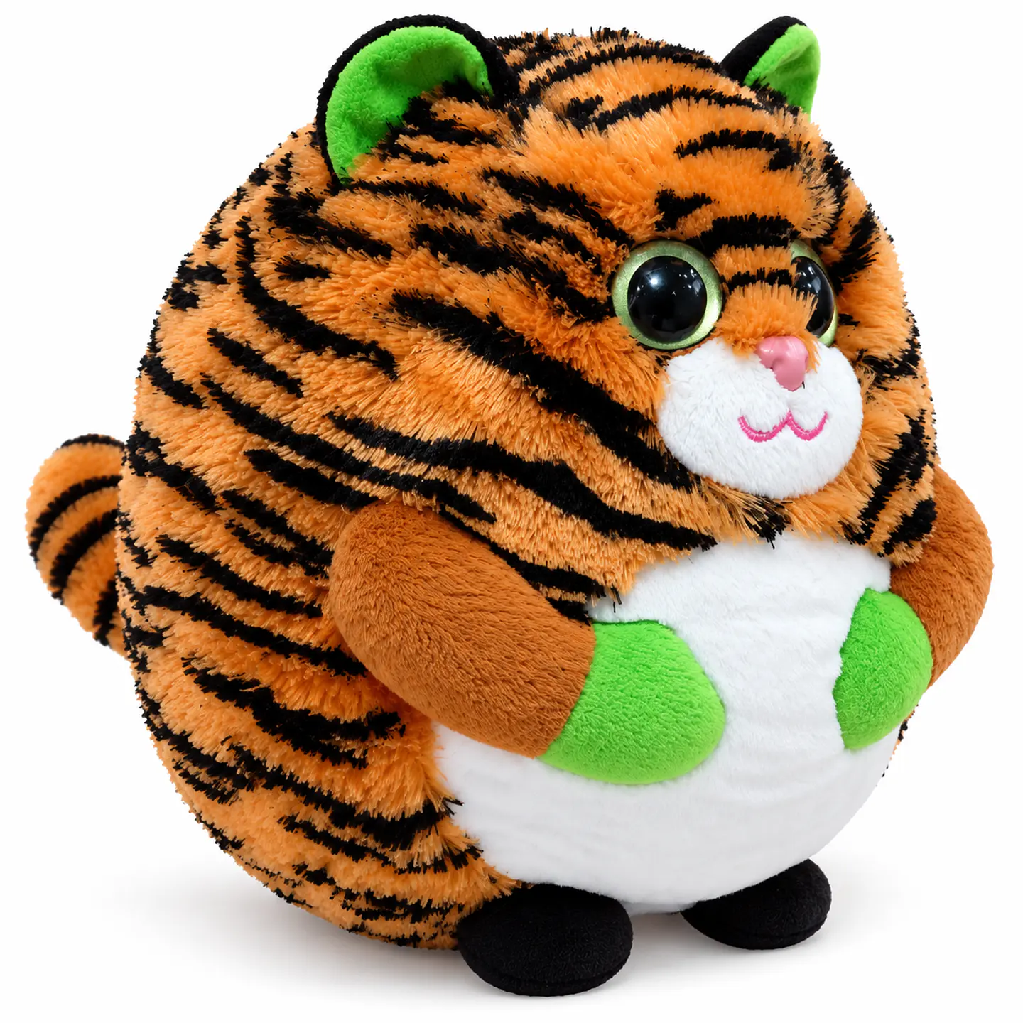 Peluche Tigre Ty Beanie Ballz Monaco 2011 Original 3