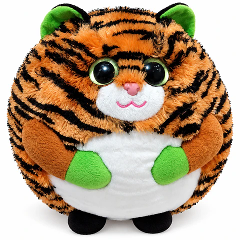 Peluche Tigre Ty Beanie Ballz Monaco 2011 Original