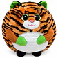 Peluche Tigre Ty Beanie Ballz Monaco 2011 Original - Miniatura 1