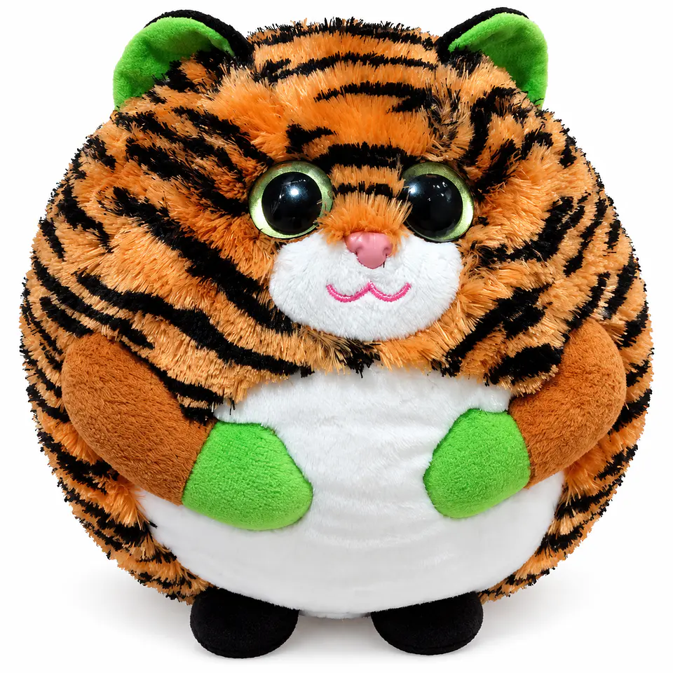 Peluche Tigre Ty Beanie Ballz Monaco 2011 Original 1