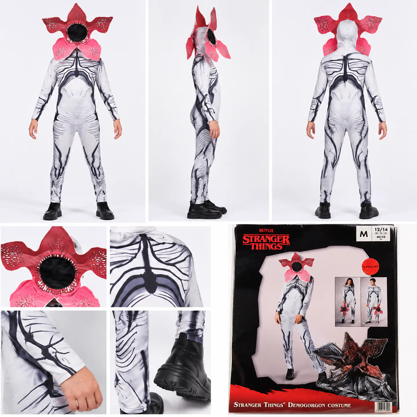 Disfraz Demogorgon Stranger Things Niños y Adultos 2