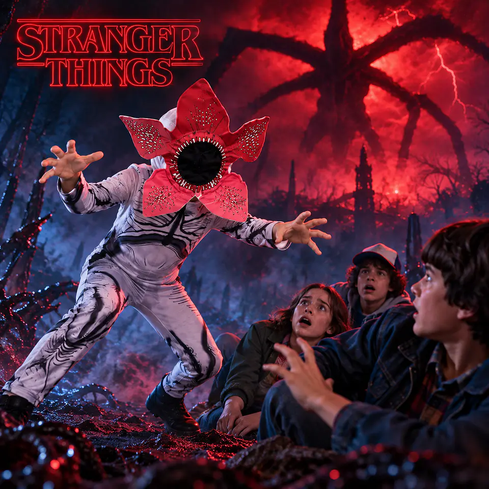 Disfraz Demogorgon Stranger Things Niños y Adultos 4