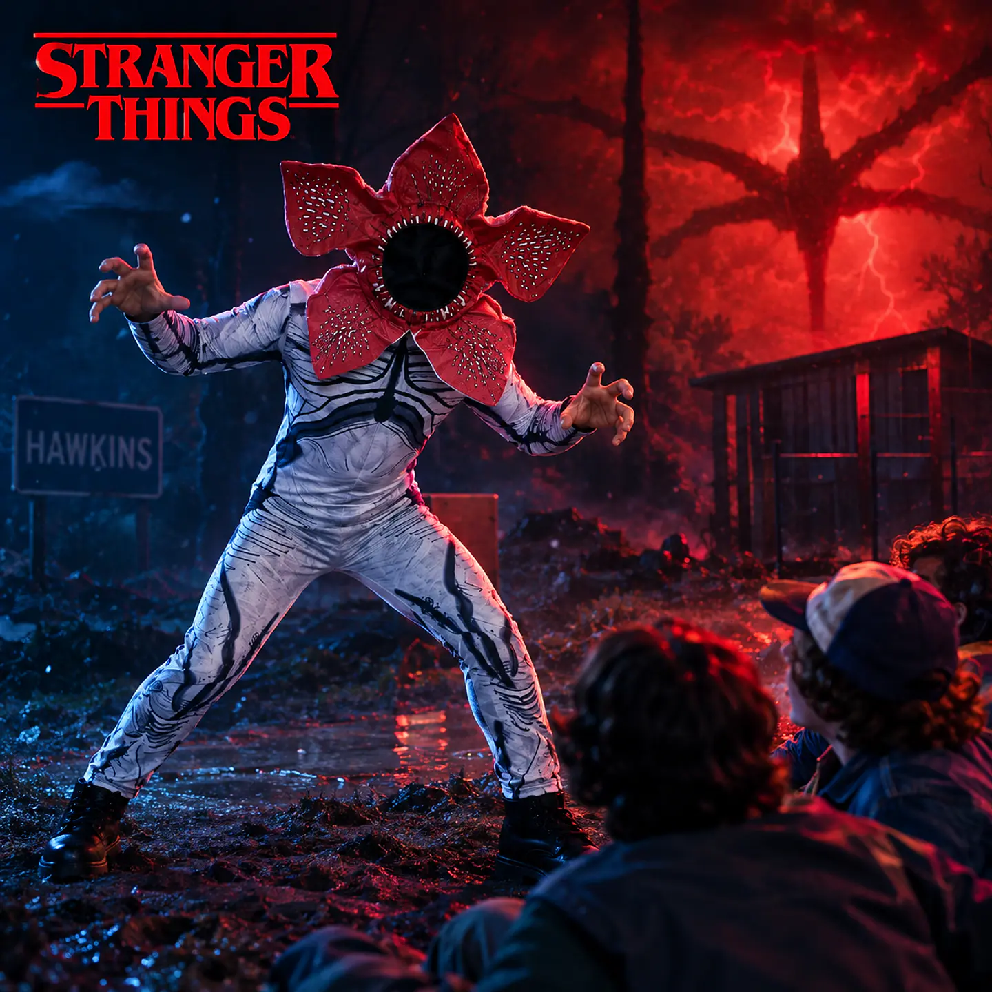 Disfraz Demogorgon Stranger Things Niños y Adultos 6
