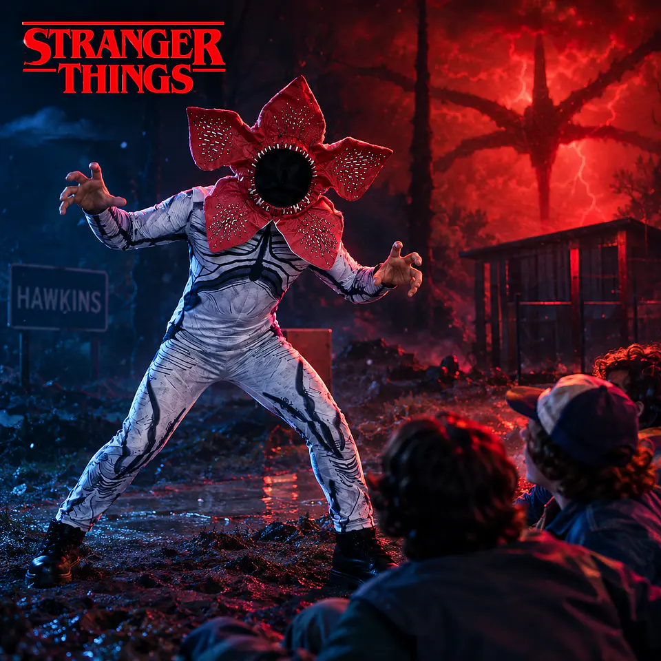 Disfraz Demogorgon Stranger Things Niños y Adultos 6