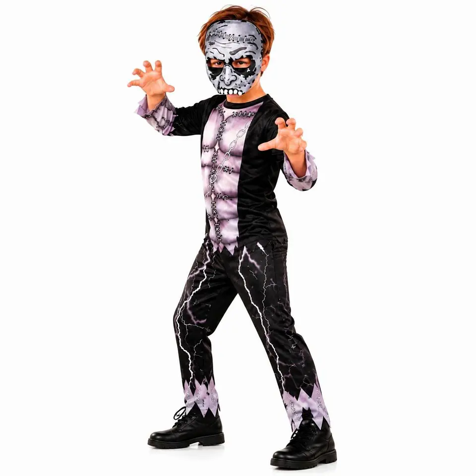 Disfraz infantil de zombie cosido 4-6 años 2