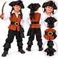 Disfraz De Pirata Para Niños, Jack Sparrow - Miniatura 4
