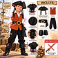 Disfraz De Pirata Para Niños, Jack Sparrow - Miniatura 7