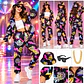 Disfraz Retro Años 80 Unisex con Accesorios Hip Hop - Miniatura 3