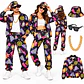 Disfraz Retro Años 80 Unisex con Accesorios Hip Hop - Miniatura 1