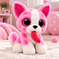 Peluche TY Beanie Boos Pashun – Chihuahua Rosado  - Miniatura 1