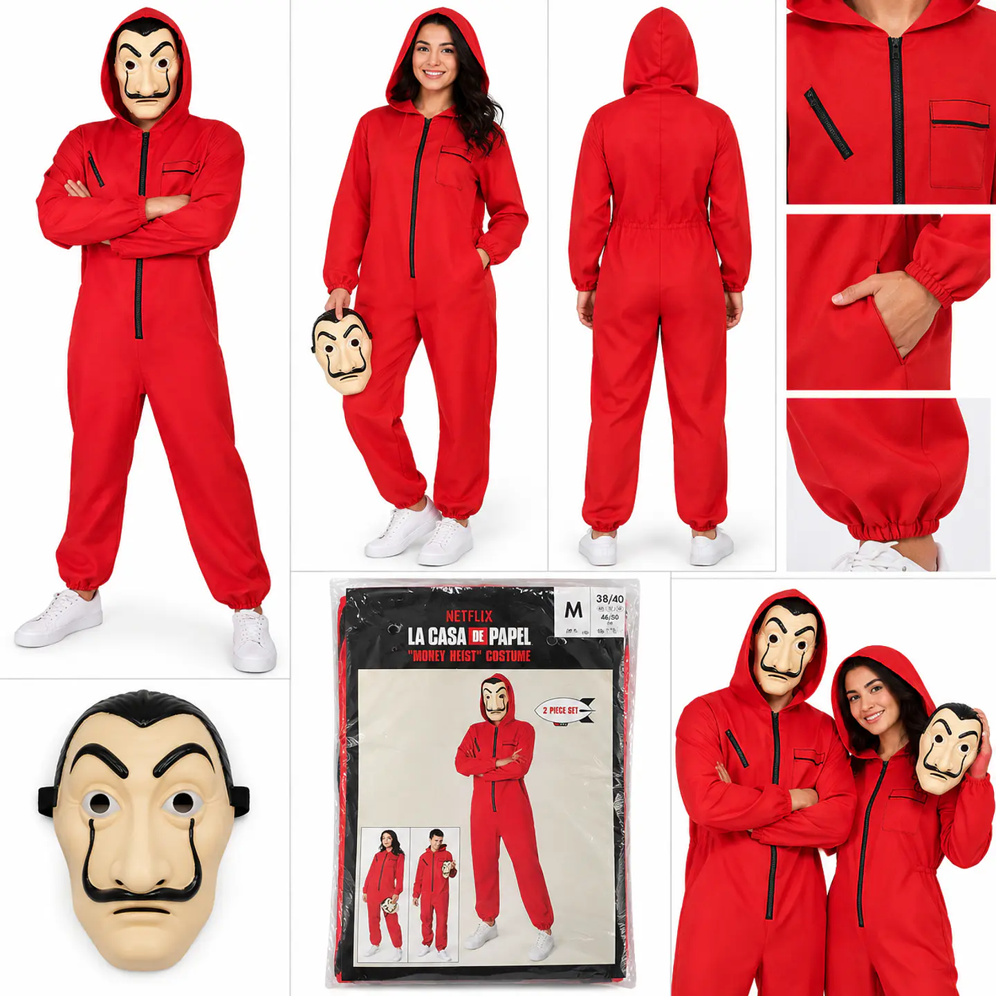 Disfraz La Casa de Papel – Money Heist – Talla M 2
